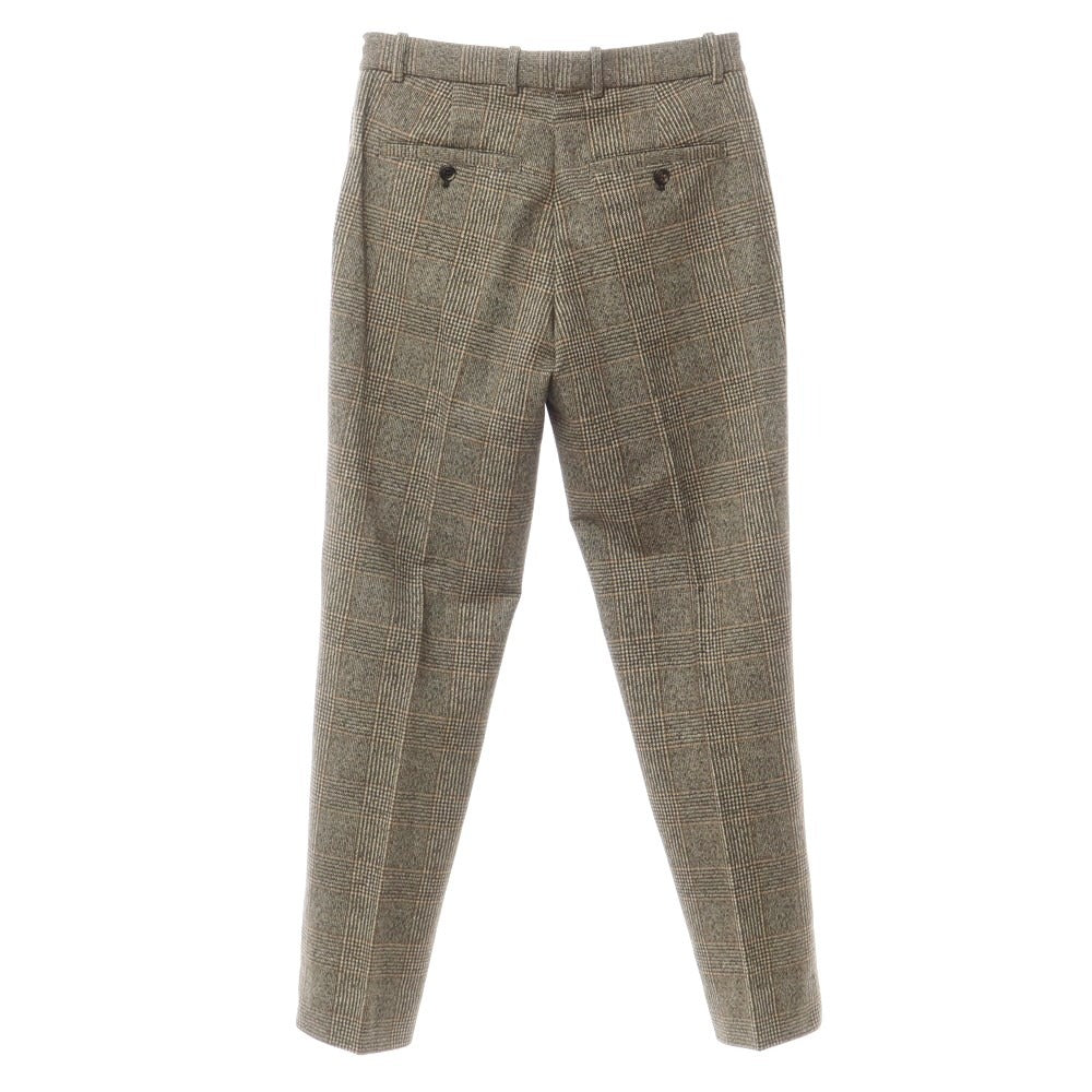 [Used] CIRCOLO 1901 Cotton jersey check casual slacks
 Brown [Size 46] [BRW] [A/W] [Condition Rank A] [Men&