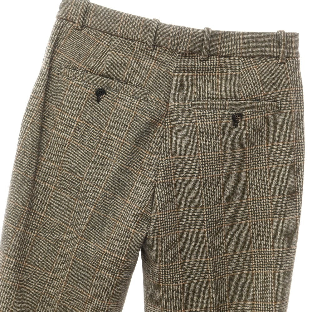 [Used] CIRCOLO 1901 Cotton jersey check casual slacks
 Brown [Size 46] [BRW] [A/W] [Condition Rank A] [Men&