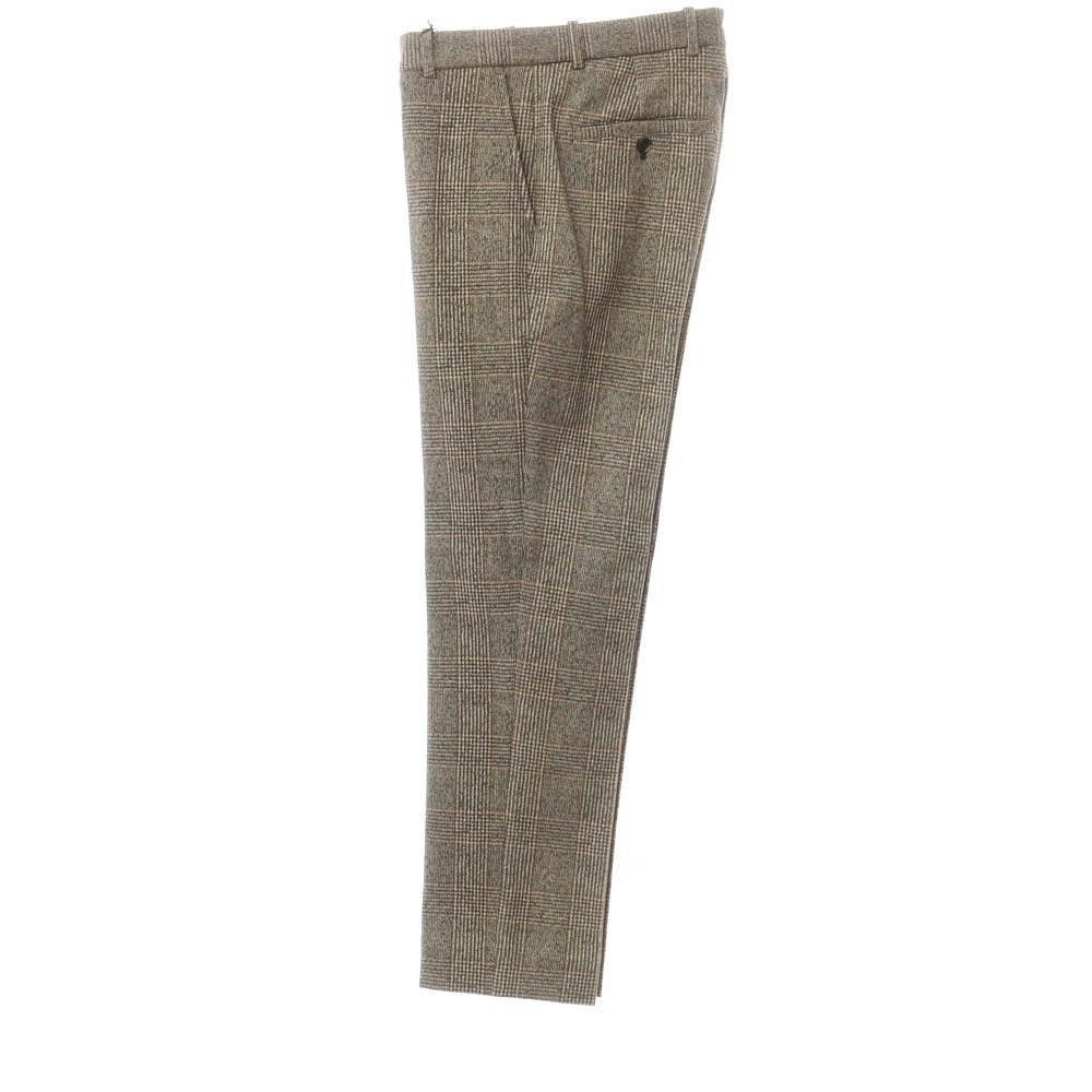 [Used] CIRCOLO 1901 Cotton jersey check casual slacks
 Brown [Size 46] [BRW] [A/W] [Condition Rank A] [Men&