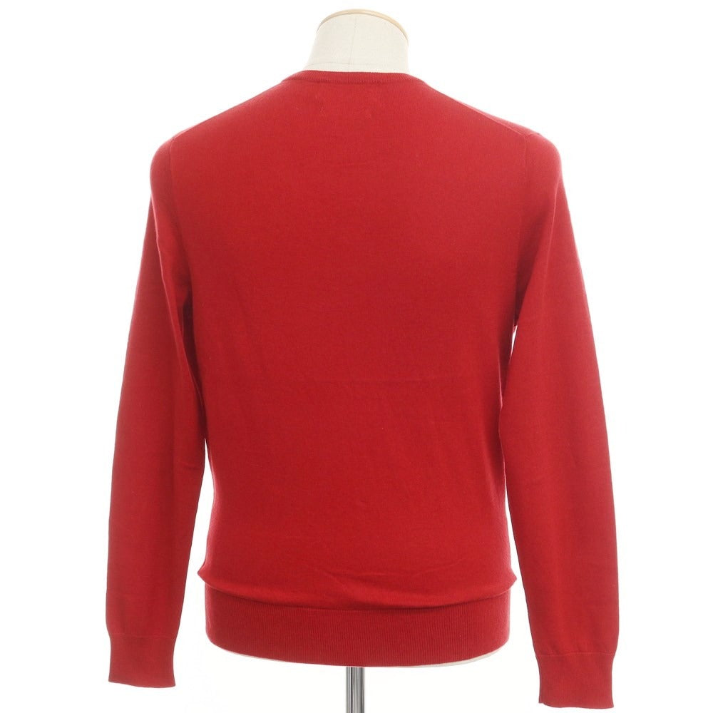 [Used] Polo Ralph Lauren Cotton Silk Cashmere V-neck Pullover Knit Red [M] [Condition Rank B] ​​[Men&