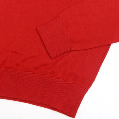 [Used] Polo Ralph Lauren Cotton Silk Cashmere V-neck Pullover Knit Red [M] [Condition Rank B] ​​[Men&