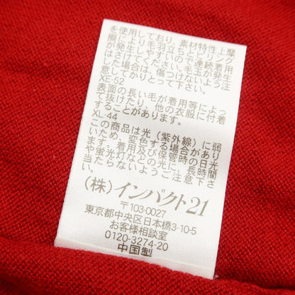 [Used] Polo Ralph Lauren Cotton Silk Cashmere V-neck Pullover Knit Red [M] [Condition Rank B] ​​[Men&