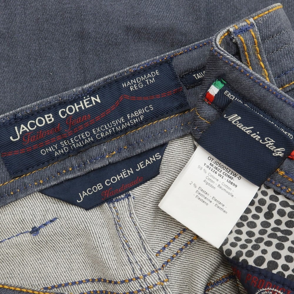 【中古】ヤコブコーエン JACOB COHEN J622 ストレッチ ジーンズ デニムパンツ
 グレーネイビー【サイズ28】【GRY】【S/S/A/W】【状態ランクB】【メンズ】
【759868】
[CPD]