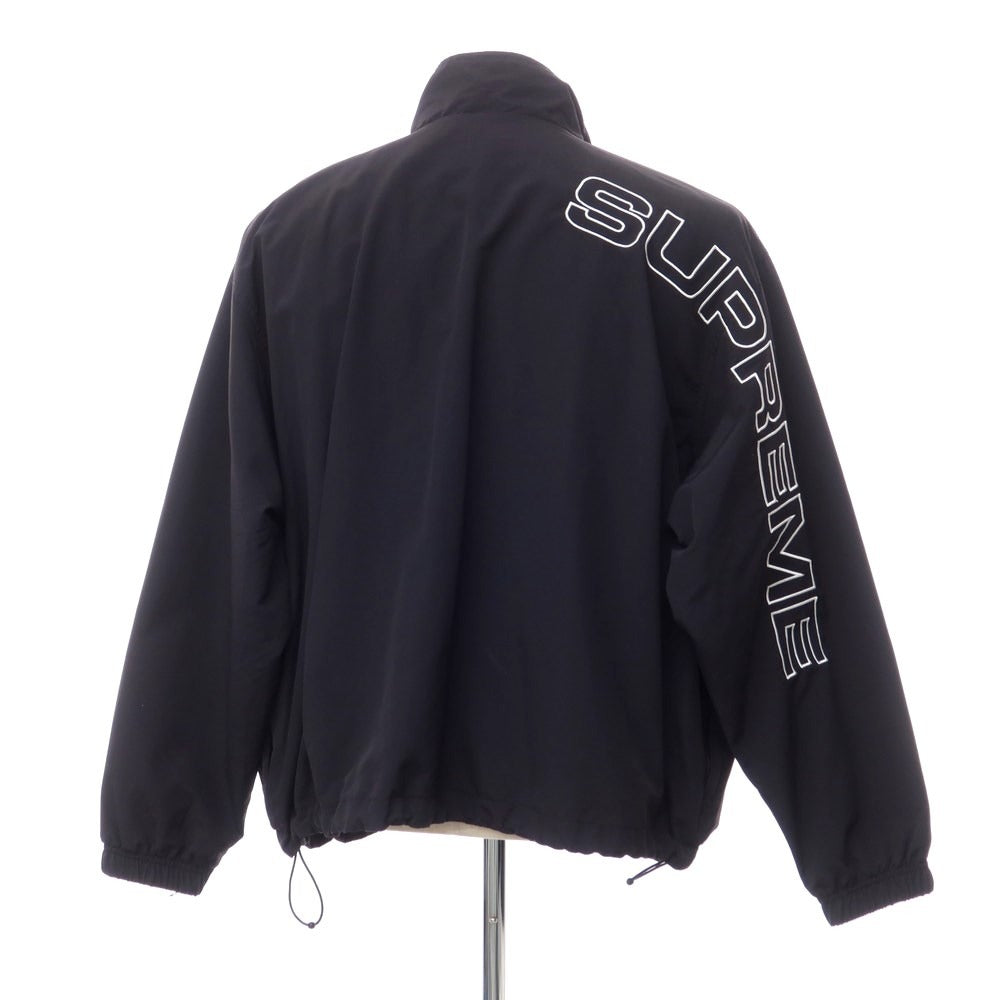 未使用品 Supreme Spellout Embroidered Track Jacket Black XL ...