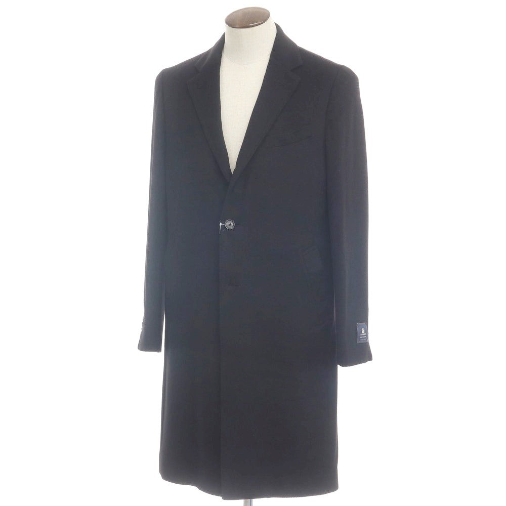 [Used] [Unused] UNIVERSAL LANGUAGE Cashmere Chesterfield Coat Black [LL] [Condition Rank S] [Men&