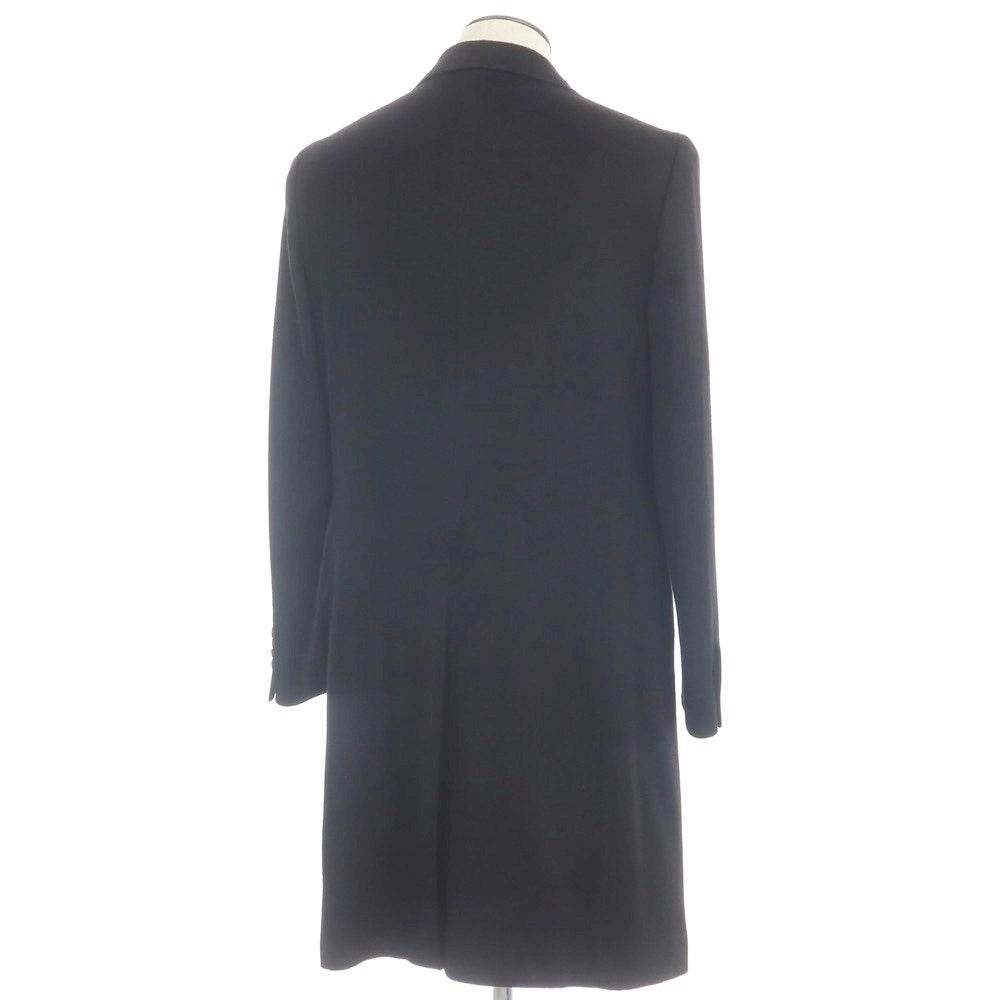 [Used] [Unused] UNIVERSAL LANGUAGE Cashmere Chesterfield Coat Black [LL] [Condition Rank S] [Men&