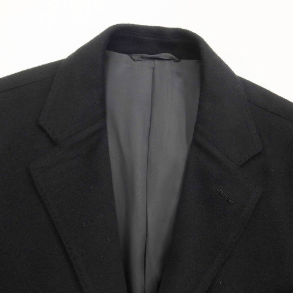 [Used] [Unused] UNIVERSAL LANGUAGE Cashmere Chesterfield Coat Black [LL] [Condition Rank S] [Men&