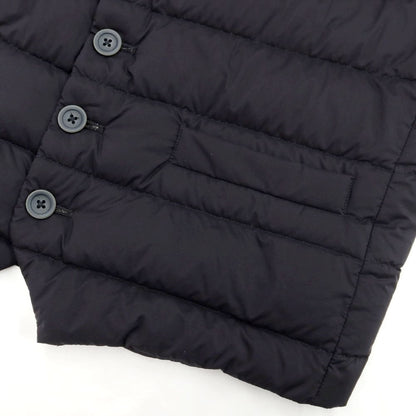 [Used] Herno Nylon Down Vest Black [50] [Condition Rank A] [Men&