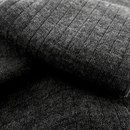 [Used] [Unused] Sozzi Wool Nylon Ribbed Hose Socks Dark Gray [11] [Condition Rank S] [Men&