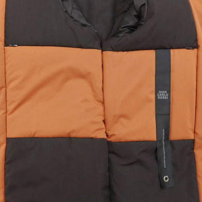 [Used] GIAN CARLO ROSSI polyester padded double-breasted coat, orange brown [50] [Condition rank A] [Men&