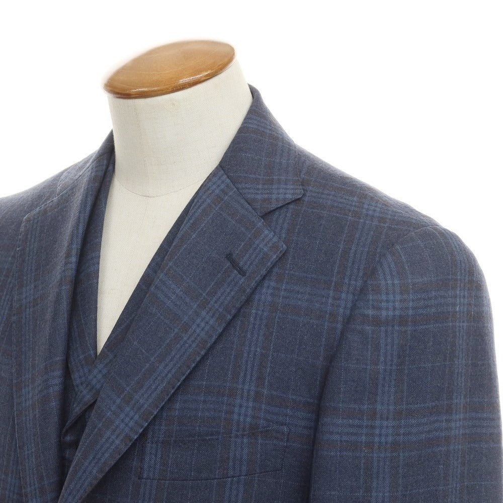 中古】ドーメル DORMEUIL ウール テーラードジャケット ジレベスト