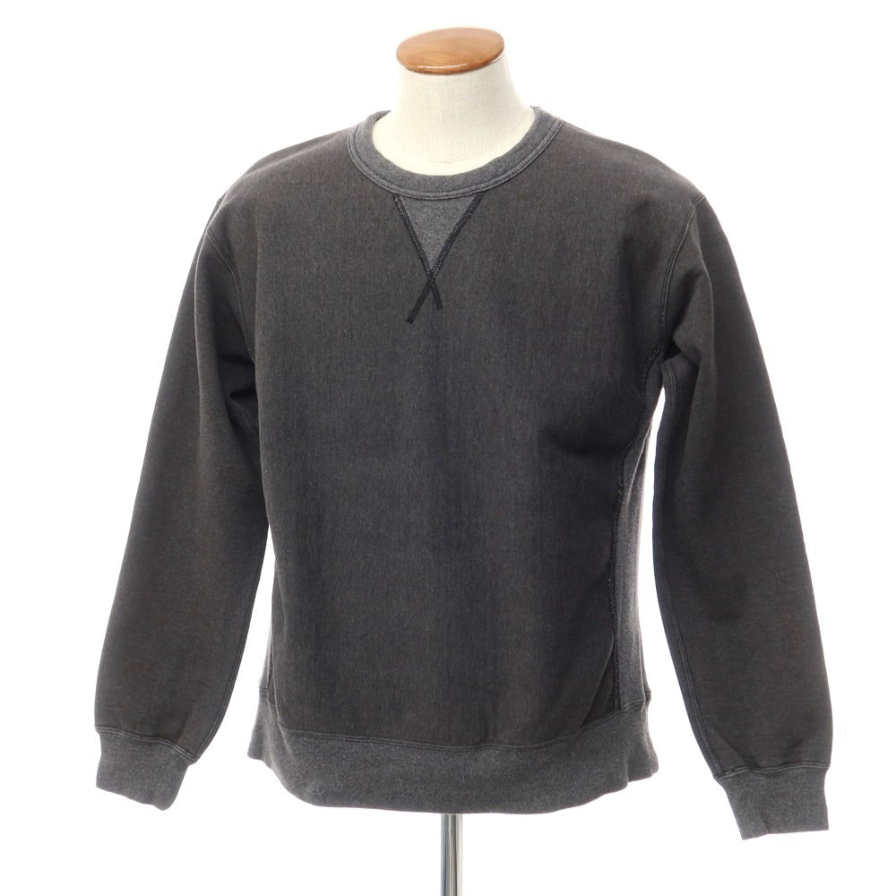 [Used] Cantata cotton crew neck sweatshirt
 Dark gray [Size 46] [GRY] [S/S/A/W] [Condition rank B] [Men&