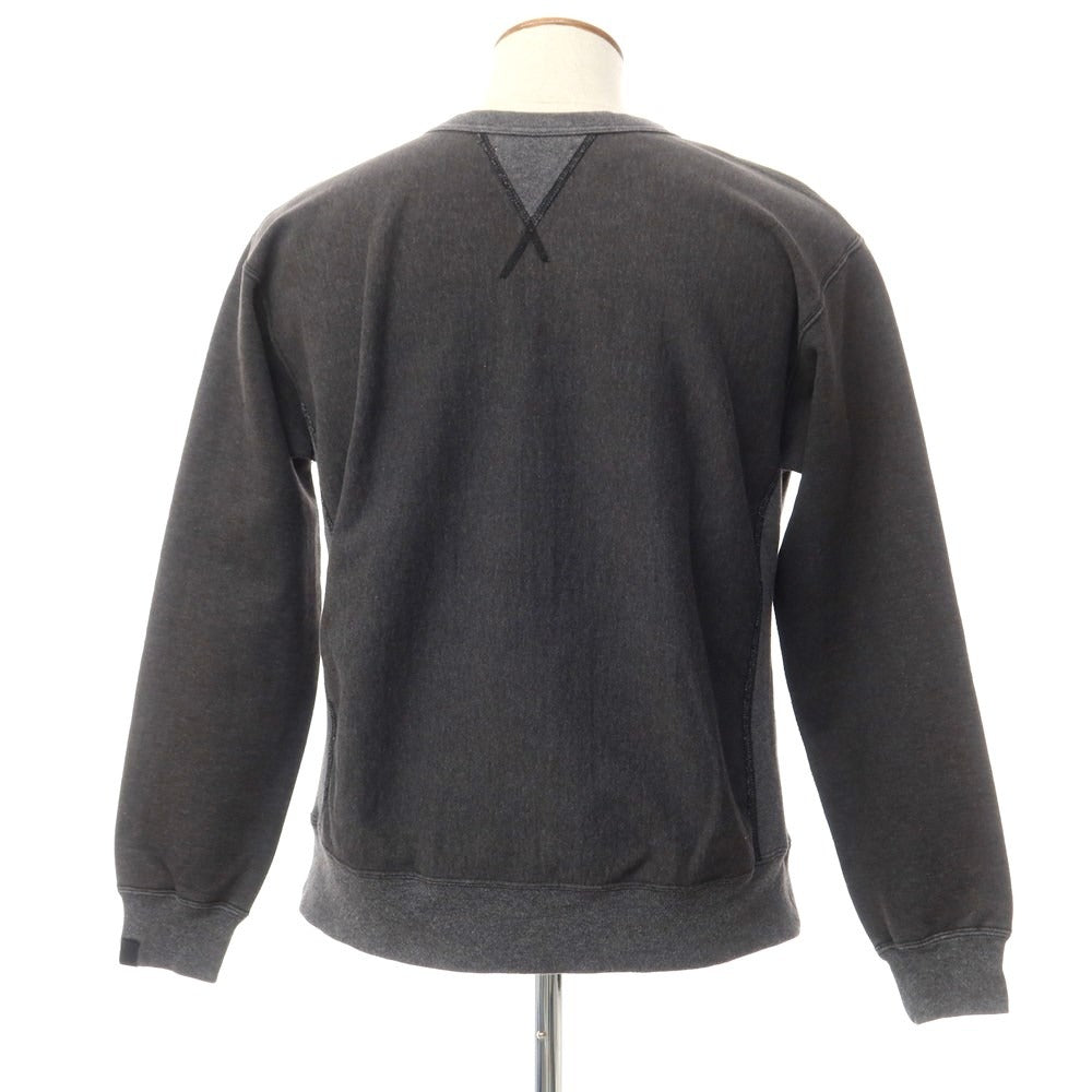 【中古】カンタータ cantate コットン クルーネック スウェット
 ダークグレー【サイズ46】【GRY】【S/S/A/W】【状態ランクB】【メンズ】
【759794】
[BPD]