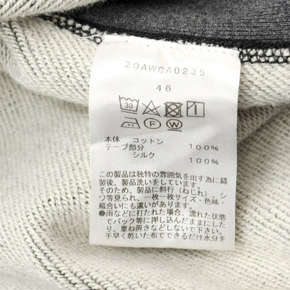 【中古】カンタータ cantate コットン クルーネック スウェット
 ダークグレー【サイズ46】【GRY】【S/S/A/W】【状態ランクB】【メンズ】
【759794】
[DPD]