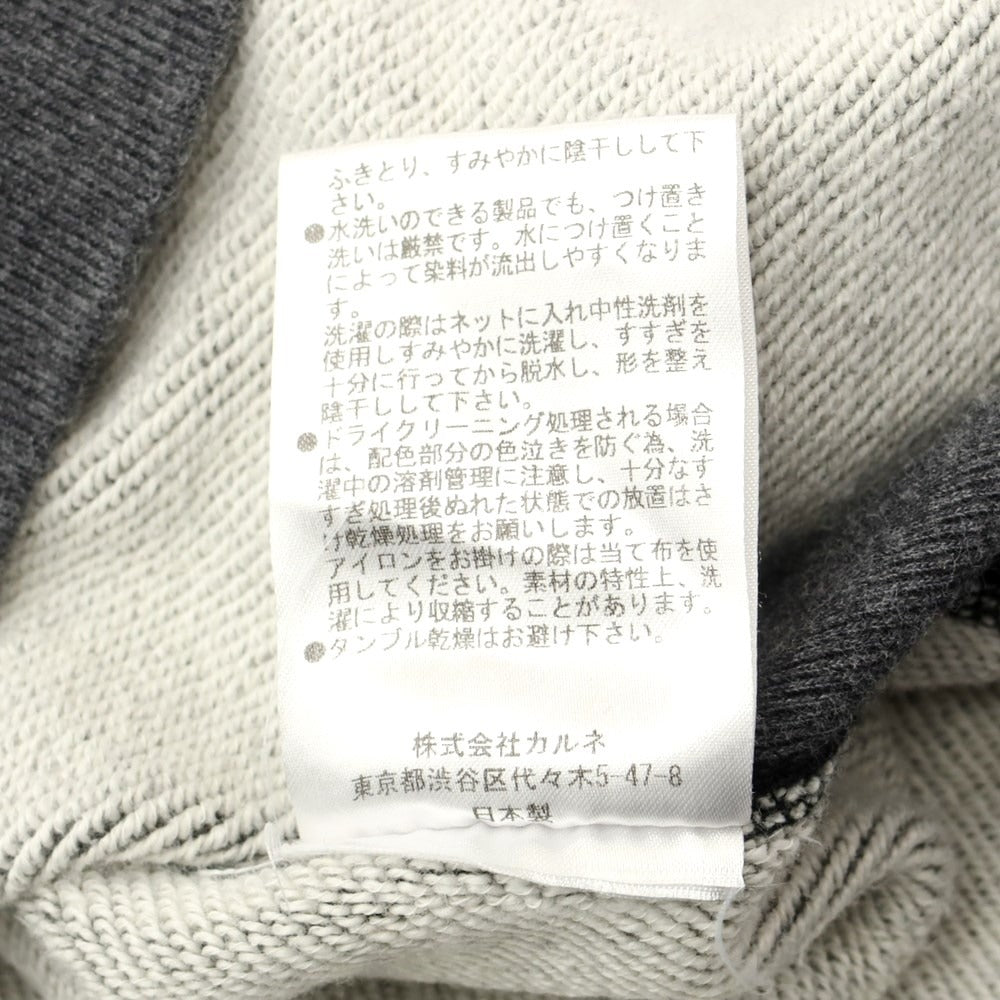 [Used] Cantata cotton crew neck sweatshirt
 Dark gray [Size 46] [GRY] [S/S/A/W] [Condition rank B] [Men&