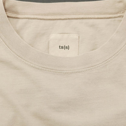 [Used] TS(s) Cotton Switching Long Sleeve T-Shirt
 Beige [Size 2] [BEI] [S/S/A/W] [Condition Rank C] [Men&