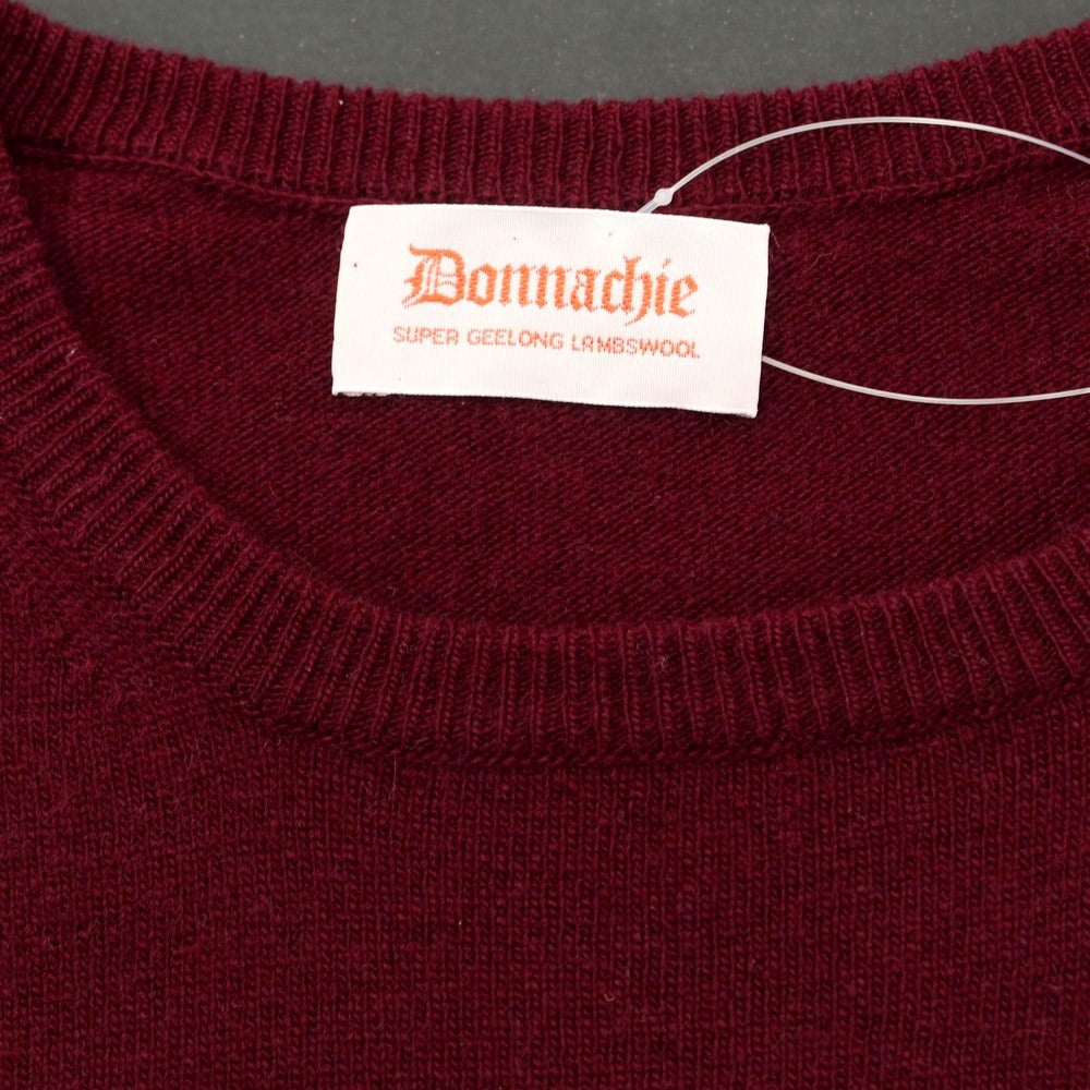 【中古】ドルモア DRUMOHR DONNACHIE 復刻 ウール プルオーバーニット
 ワインレッド【サイズ44】【RED】【A/W】【状態ランクC】【メンズ】
【759794】