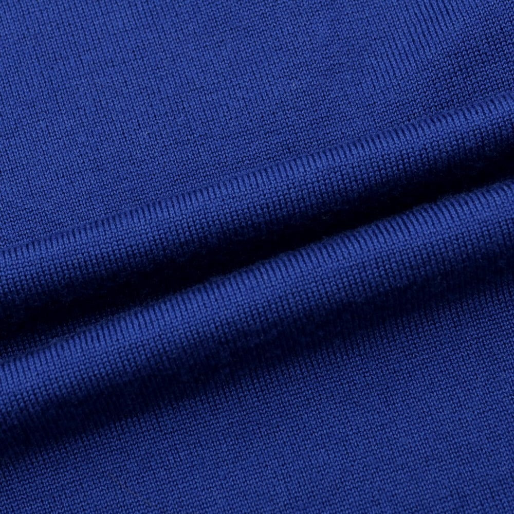 [Used] ROBERTO COLLINA Wool crew neck pullover knit 
Dark blue [Size 44] [BLU] [A/W] [Condition Rank B] ​​[Men&