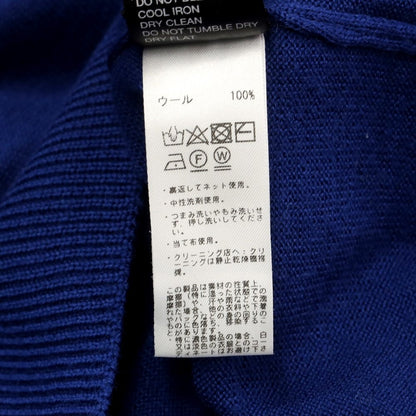 [Used] ROBERTO COLLINA Wool crew neck pullover knit 
Dark blue [Size 44] [BLU] [A/W] [Condition Rank B] ​​[Men&