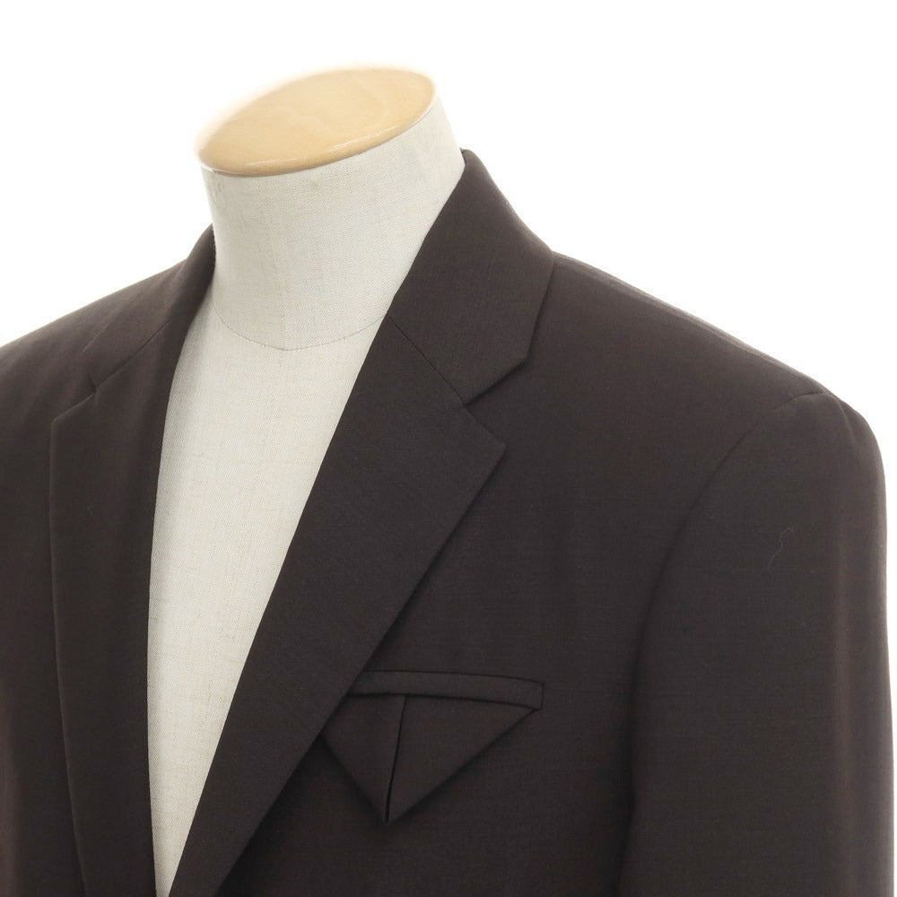 [Used] Bottega Veneta Mohair Wool Tailored Jacket Dark Brown [44] [Condition Rank A] [Men&