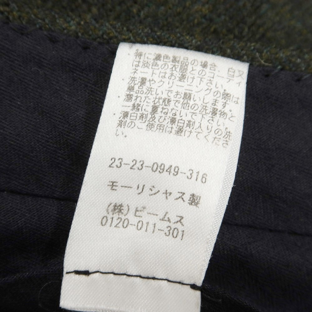 [Used] E.TAUTZ Wool Casual Slacks Pants Moss Green [28] [Condition Rank B] ​​[Men&