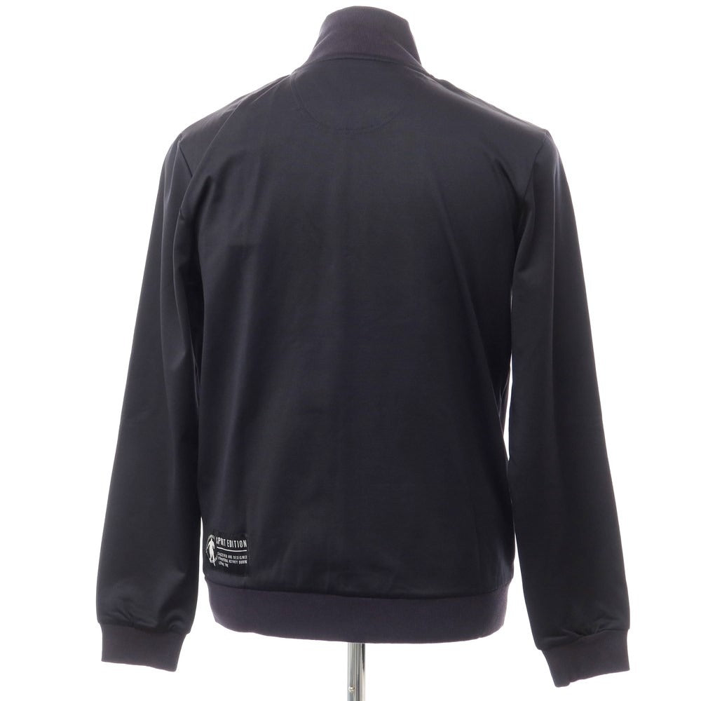 【中古】【未使用】ビッケンバーグス BIKKEMBERGS ポリエスエルジップアップ ジャージ
 ダークネイビー【サイズM】【NVY】【S/S/A/W】【状態ランクS】【メンズ】
【759794】
[APD]