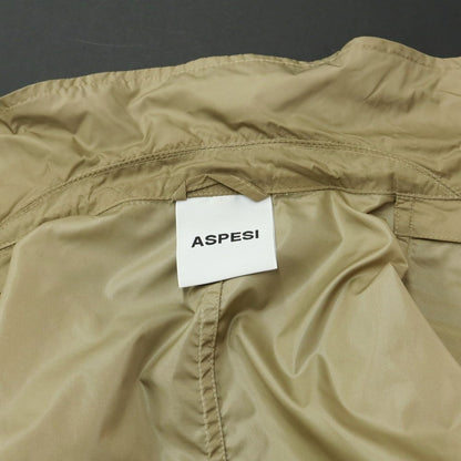 [Used] ASPESI nylon trench coat, khaki beige [S] [Condition: C] [Men&