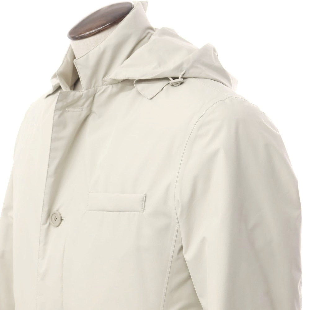 [Used] Herno Laminar Gore-Tex hooded down coat, light beige [48] [Condition rank B] ​​[Men&