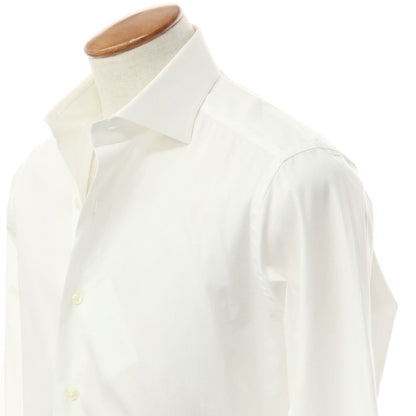 [Used] Quid QJD Cotton Wide Collar Dress Shirt White [39] [Condition Rank C] [Men&