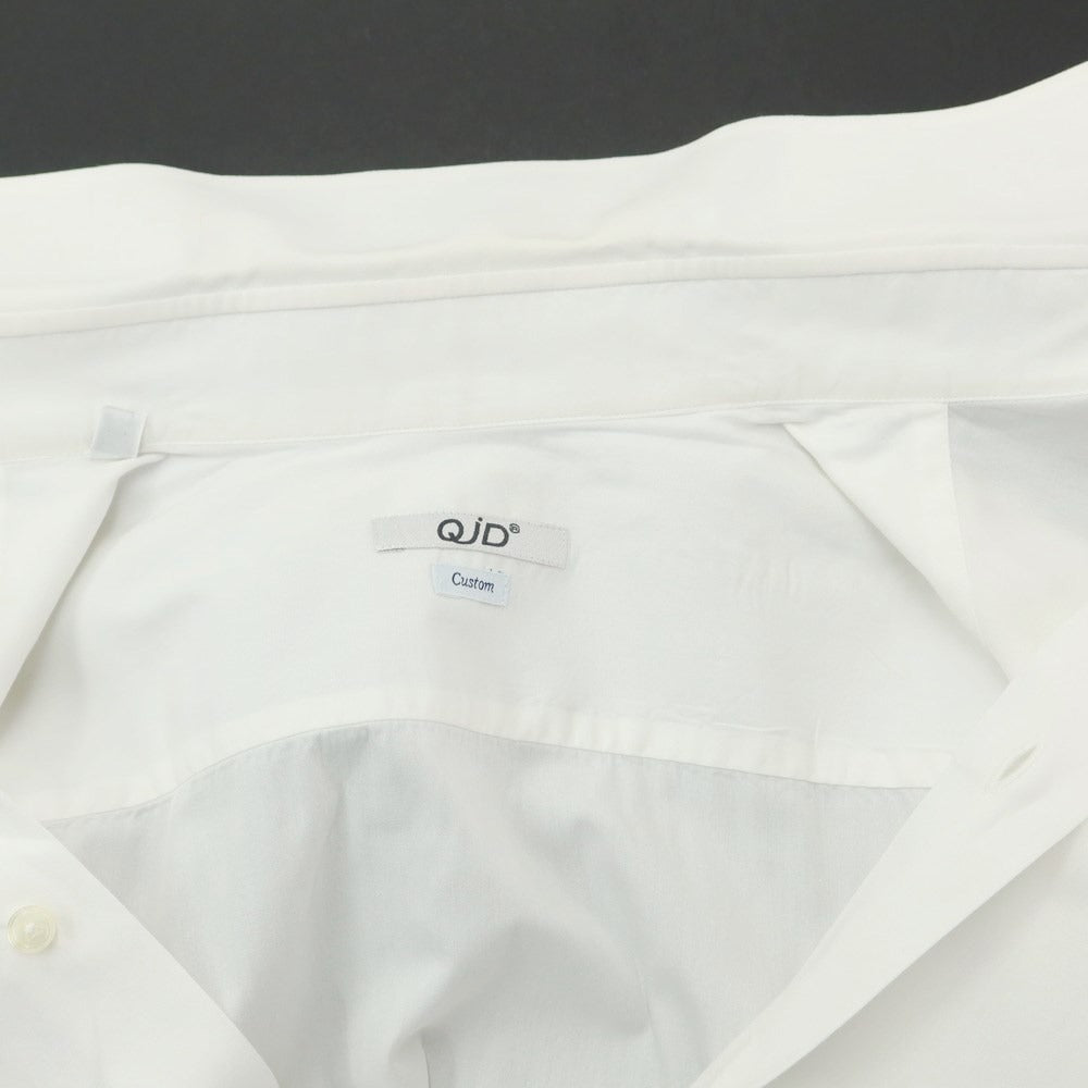 [Used] Quid QJD Cotton Wide Collar Dress Shirt White [39] [Condition Rank C] [Men&