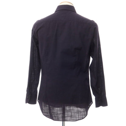 [Used] Quid QJD Cotton Casual Shirt Dark Navy [38] [Condition Rank C] [Men&