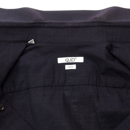 [Used] Quid QJD Cotton Casual Shirt Dark Navy [38] [Condition Rank C] [Men&