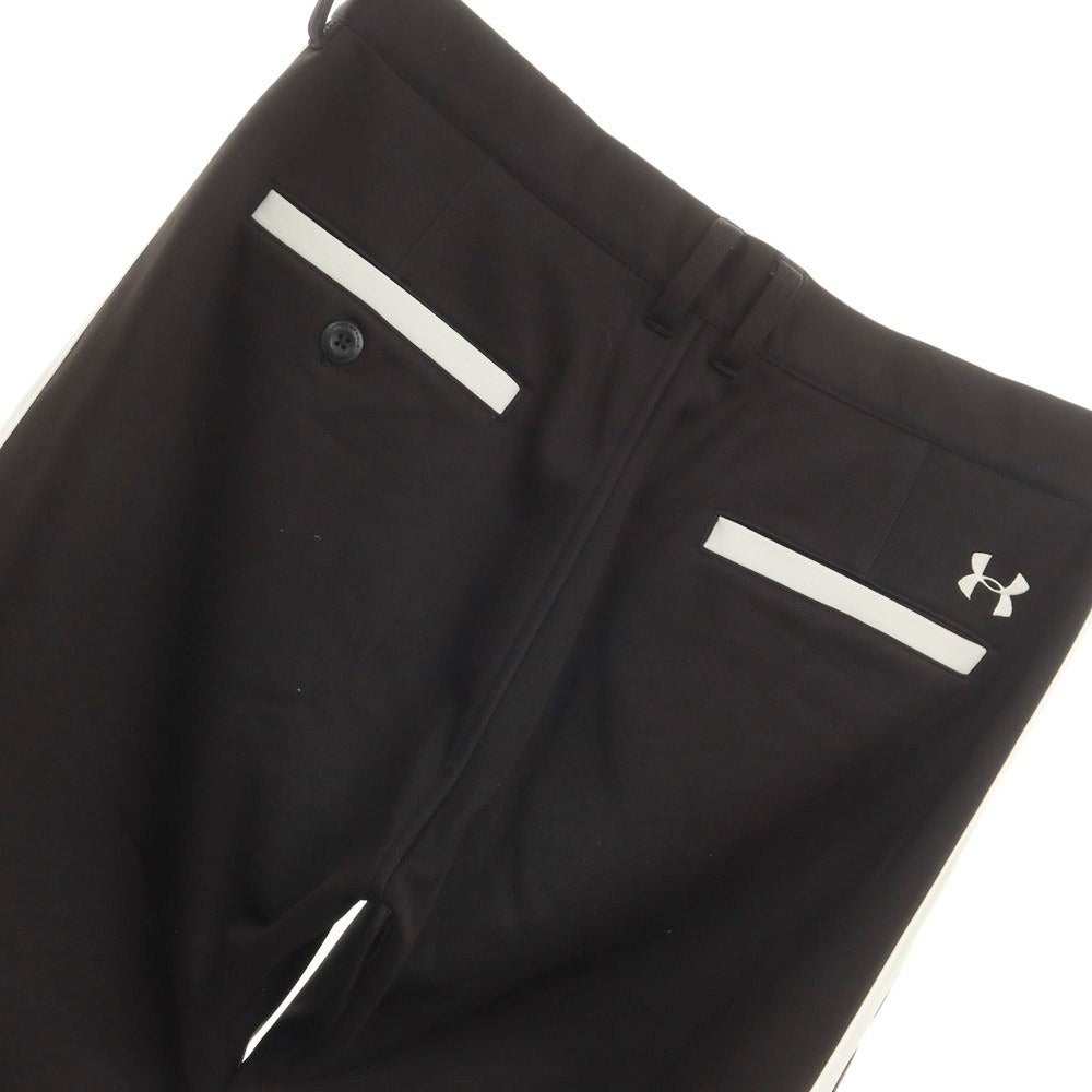 【中古】アンダーアーマー UNDER ARMOUR ポリエステルフリース スラックスパンツ ブラック【 82 】【 状態ランクC 】【 メンズ 】