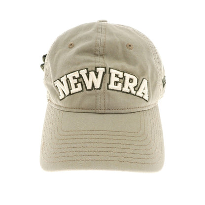 [Used] New Era Cotton 6 Panel Cap Beige x Green [No description] [Condition Rank B] ​​[Men&