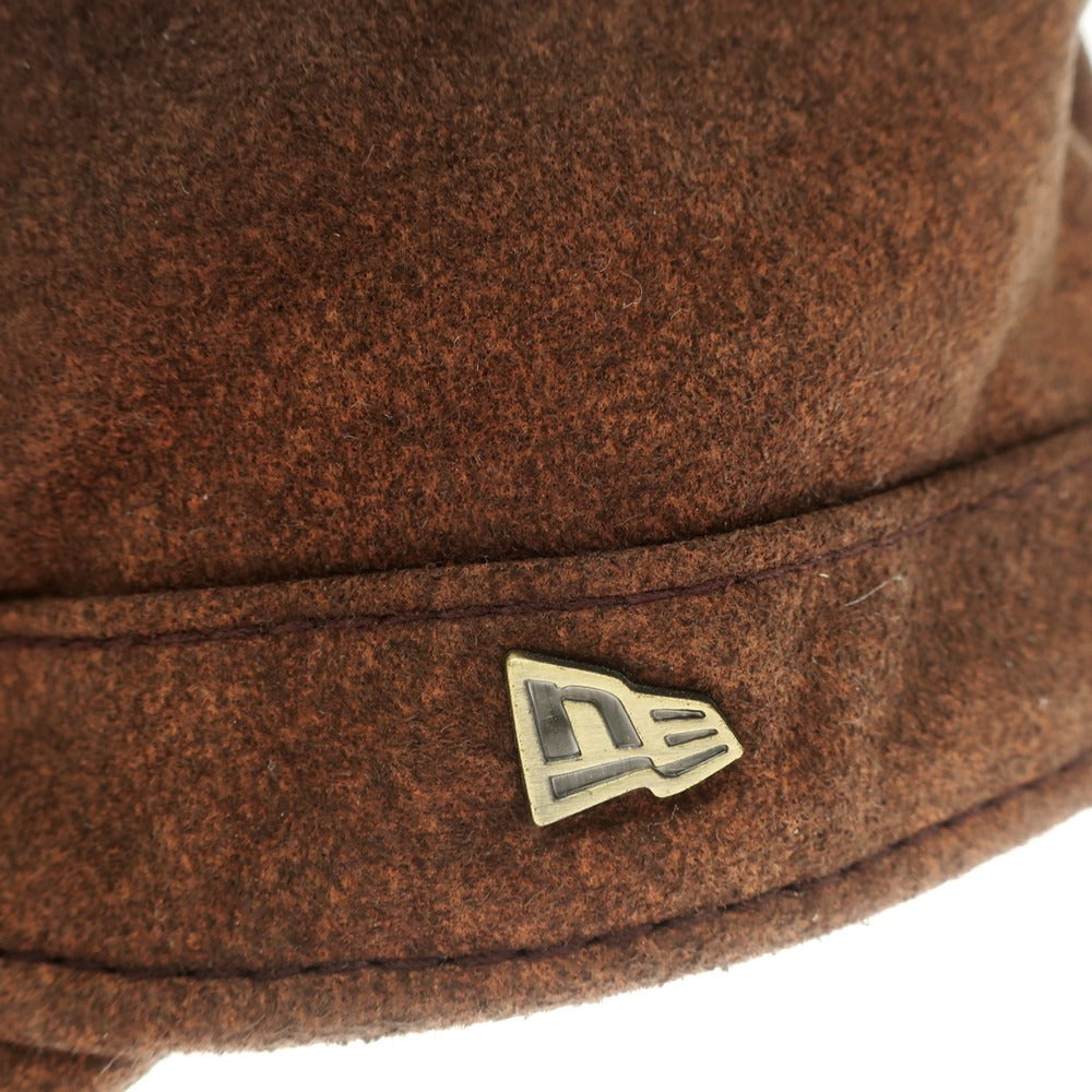 [Used] EK by NEW ERA Nylon Polyurethane Work Cap Brown [S] [Condition Rank B] ​​[Men&