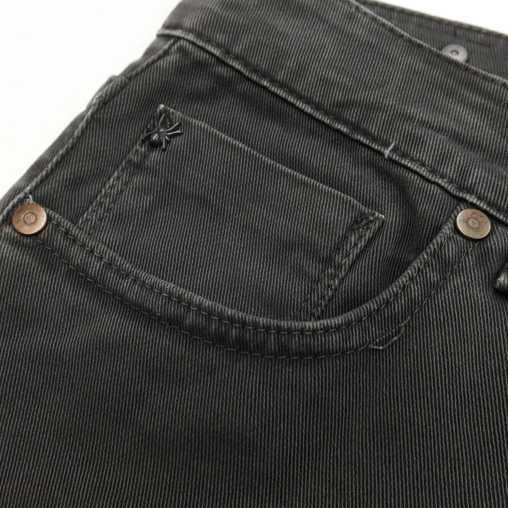 [Used] MESSAGERIE Stretch Denim Pants Jeans Black (Dark Gray) [31] [Condition Rank B] [Men&