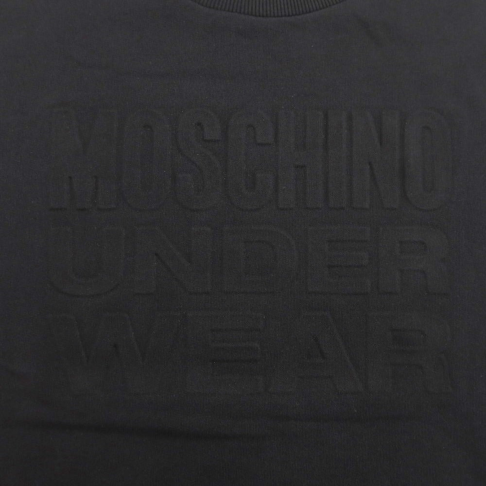 [Used] Moschino MOSCHINO Cotton Crew Neck Sweatshirt Black [M] [Condition Rank B] ​​[Men&