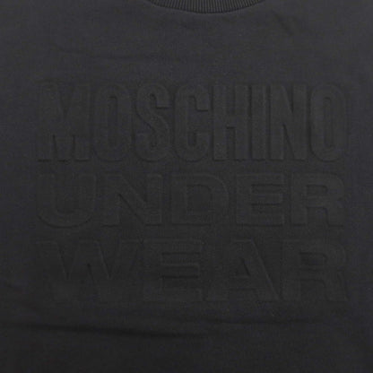 [Used] Moschino MOSCHINO Cotton Crew Neck Sweatshirt Black [M] [Condition Rank B] ​​[Men&