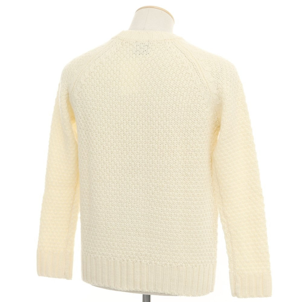 [Used] Letroyes Wool Low Gauge Pullover Knit Off-White [M] [Condition Rank B] ​​[Men&