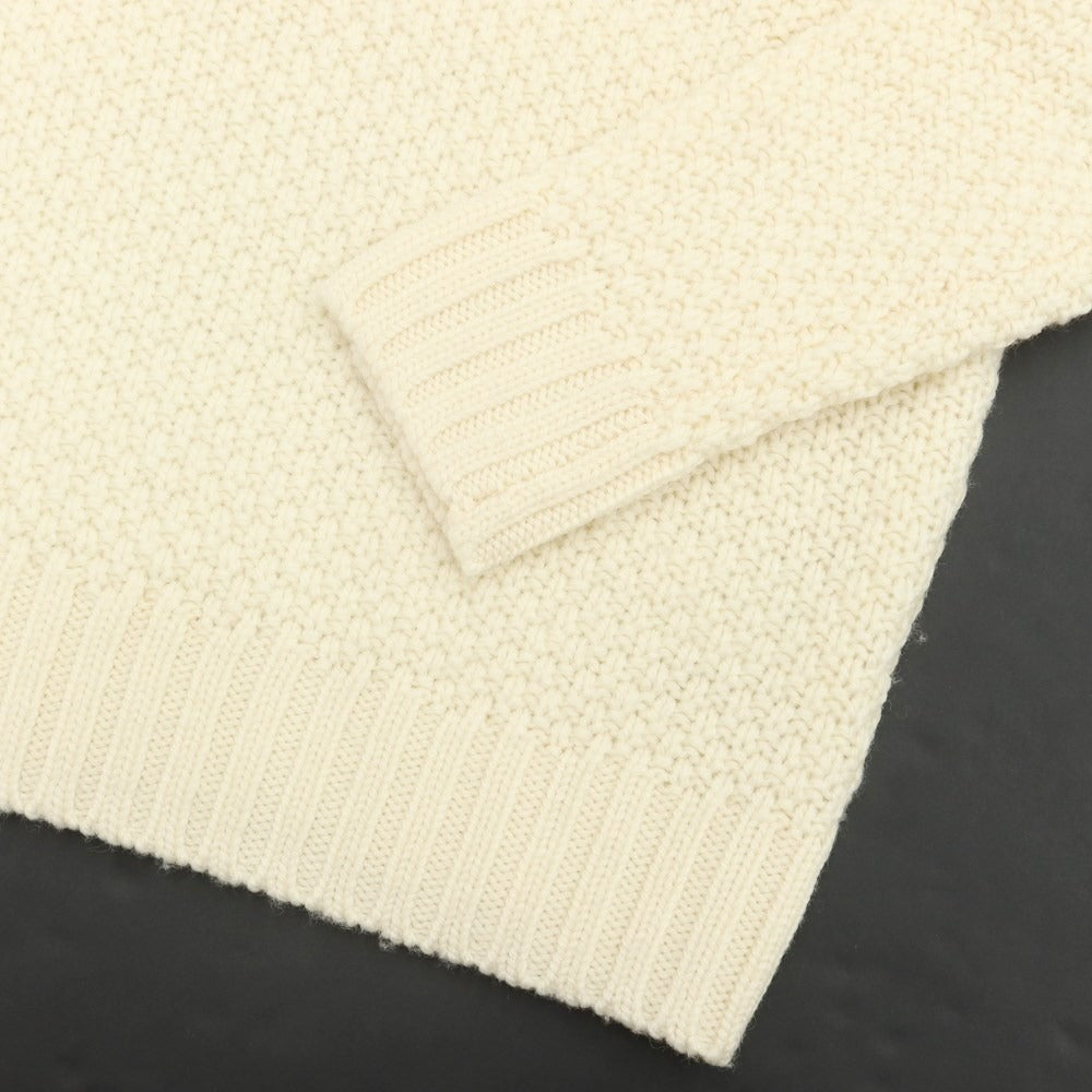 [Used] Letroyes Wool Low Gauge Pullover Knit Off-White [M] [Condition Rank B] ​​[Men&