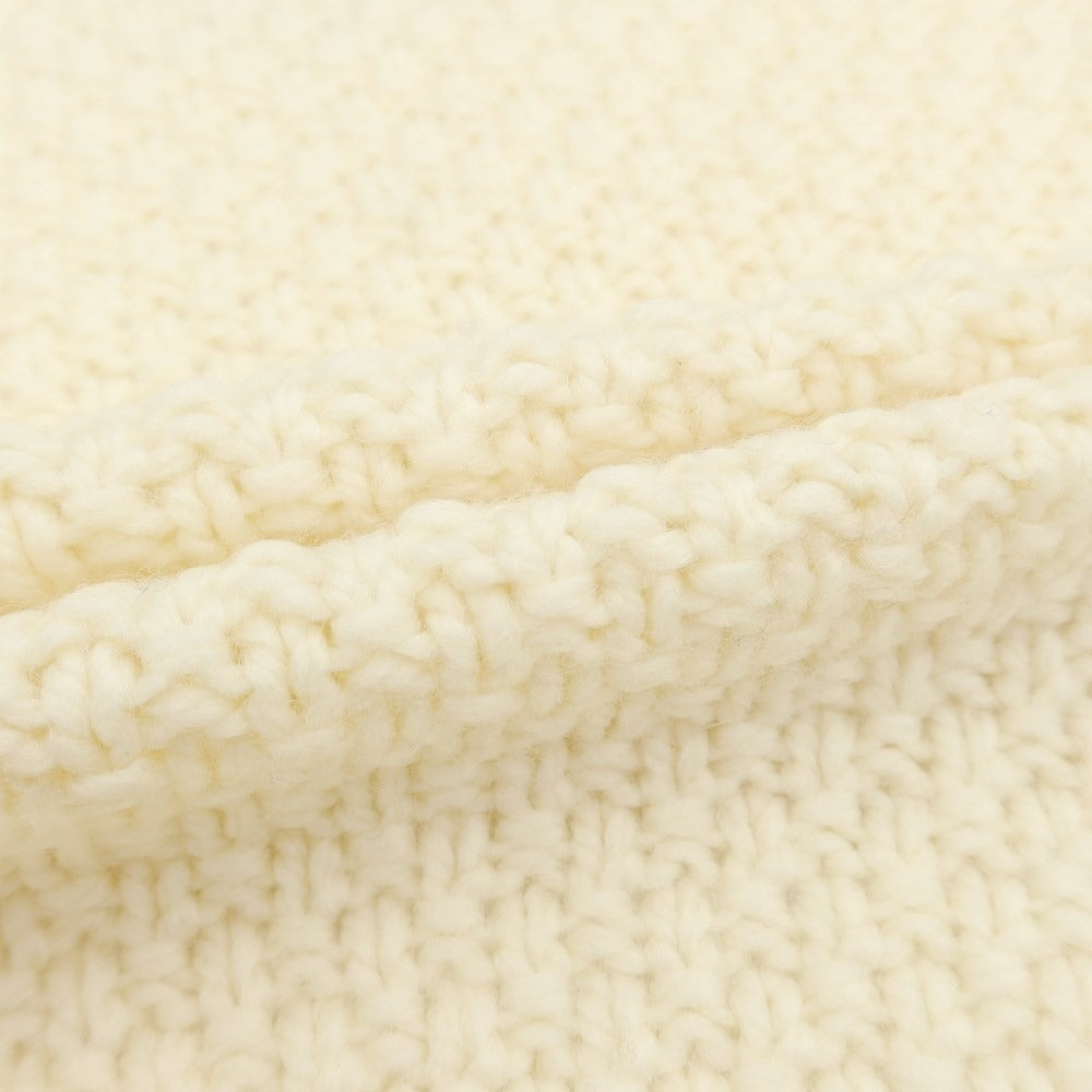 [Used] Letroyes Wool Low Gauge Pullover Knit Off-White [M] [Condition Rank B] ​​[Men&