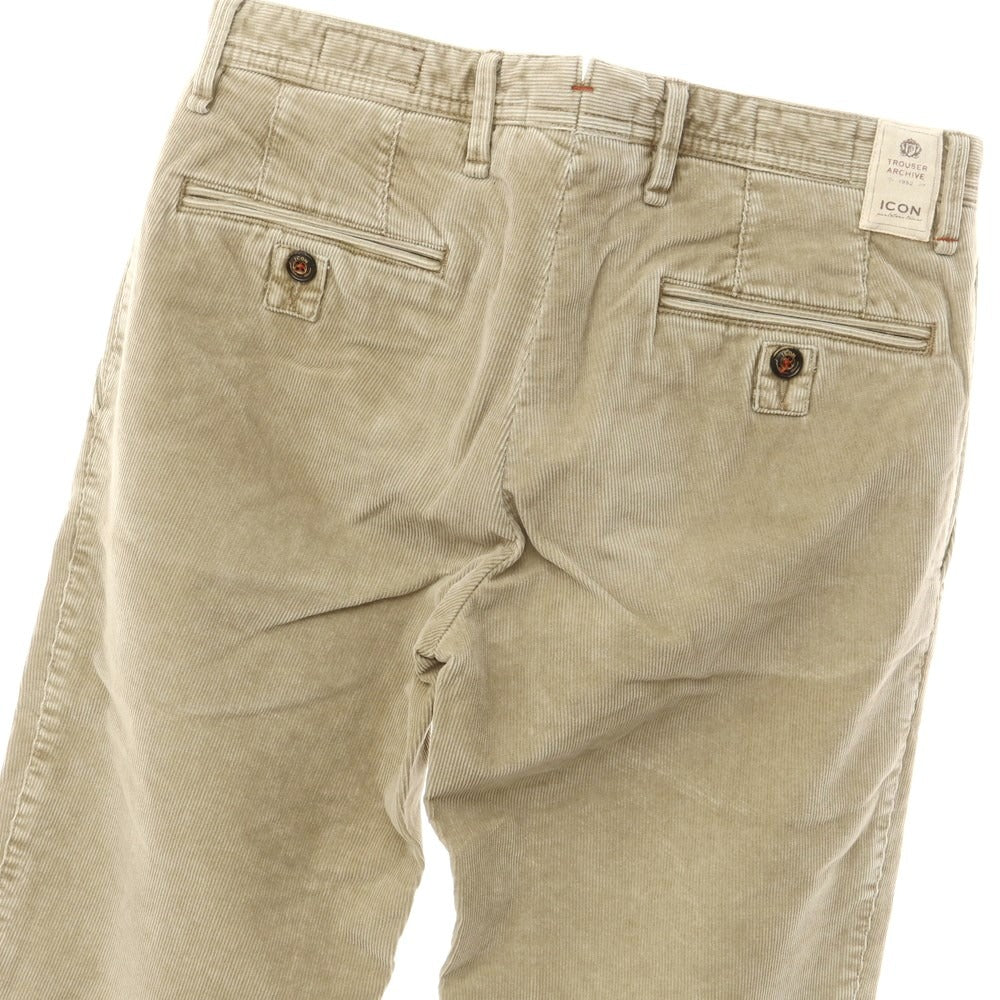 [Used] Icon ICON Cotton Corduroy Pants Beige [44] [Condition Rank B] ​​[Men&