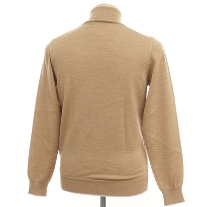 [Used] Alessandro Luppi Wool Turtleneck Pullover Knit Light Brown [46] [Condition Rank A] [Men&