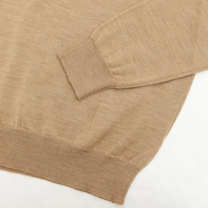 [Used] Alessandro Luppi Wool Turtleneck Pullover Knit Light Brown [46] [Condition Rank A] [Men&