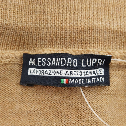 [Used] Alessandro Luppi Wool Turtleneck Pullover Knit Light Brown [46] [Condition Rank A] [Men&