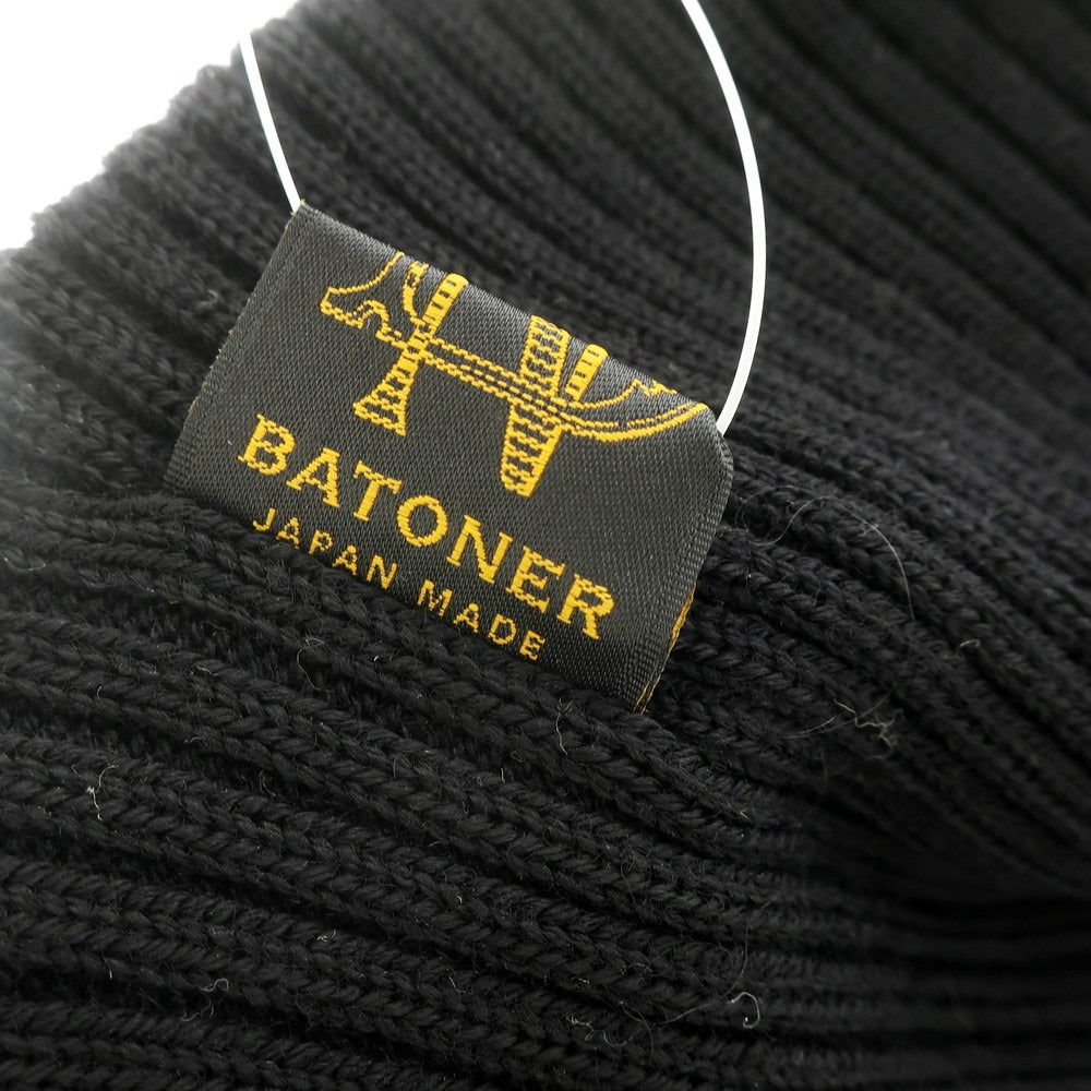 [Used] BATONER Acrylic Knit Cap Black [No description] [Condition Rank A] [Men&