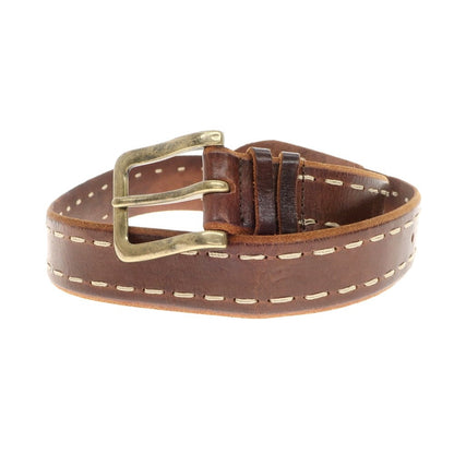 [Used] ORCIANI Leather Belt Brown [80] [Condition Rank D] [Men&