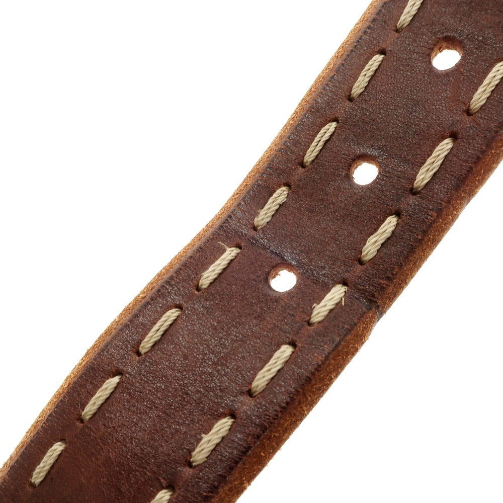 [Used] ORCIANI Leather Belt Brown [80] [Condition Rank D] [Men&