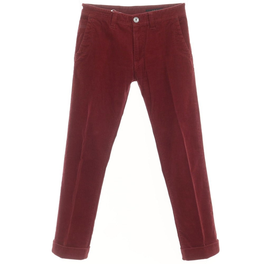 [Used] 23kuHOMME Cotton Corduroy Pants Wine Red [46] [Condition Rank B] ​​[Men&