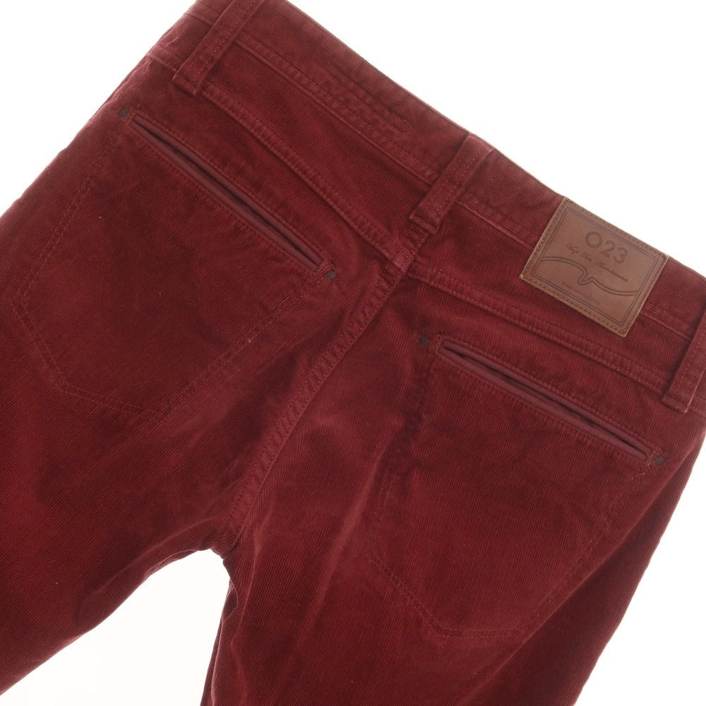 [Used] 23kuHOMME Cotton Corduroy Pants Wine Red [46] [Condition Rank B] ​​[Men&